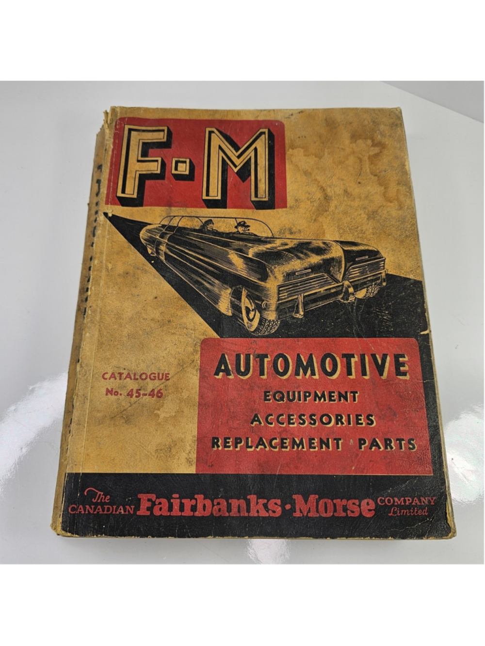Vintage 1945-46 Canadian Fairbanks Morse Automotive Equipment Parts Catalogue